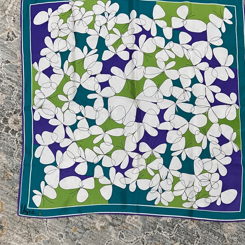 Vera Neumann Vintage Butterfly Scarf